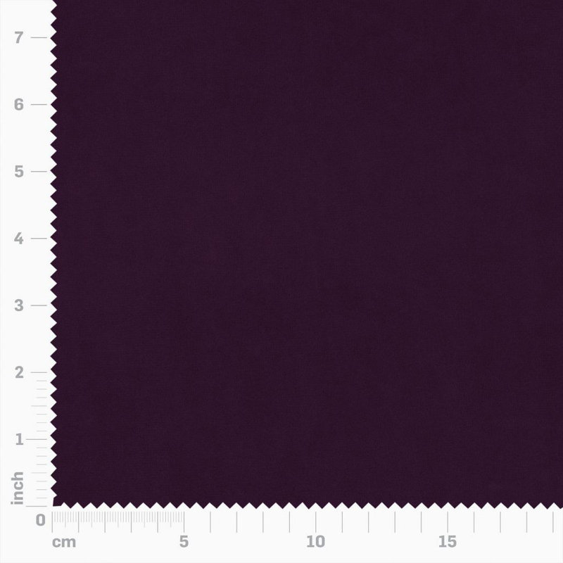 Tissu de velours de marque, Aubergine