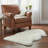 Burgett Genuine Sheepskin Rug Fluffy Ivory Shag Area Rug-113431145
