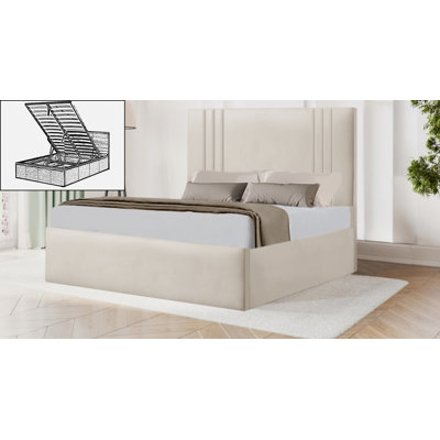 Belayneh Upholstered Ottoman Storage Bed