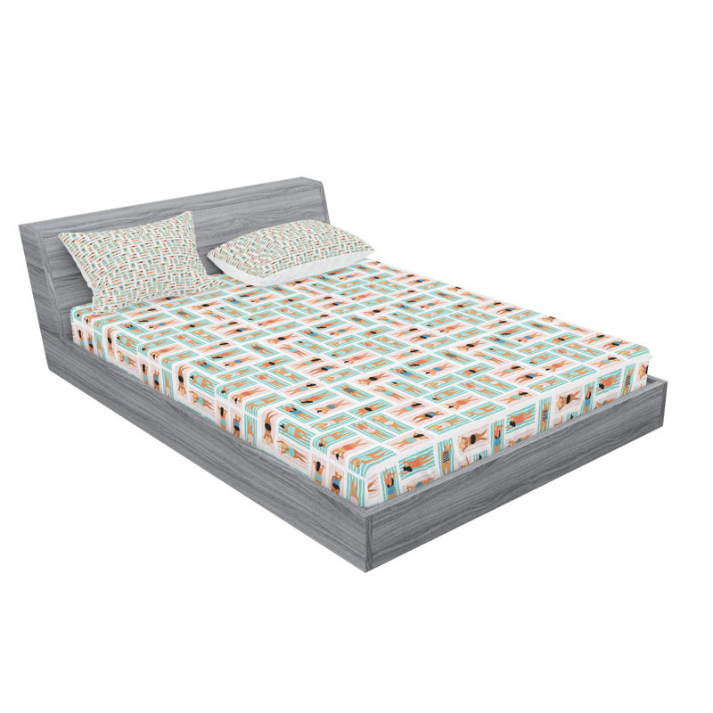 Beach Microfiber Sheet Set, null