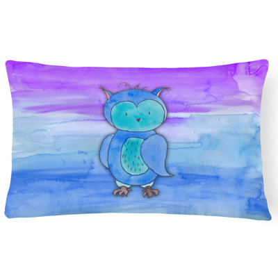  Coussin Owl Watercolor