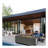Dark Grey 70inch Concrete Large Fire Pit Table