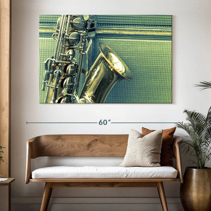 Saxophone Abarca, H 34 po x l 51 po
