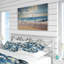 Ensemble de housse de couette Waves Japanese Hokusai Pattern II - Coastal-2034367053
