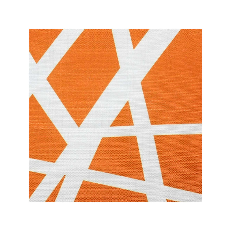 Bird's Nest Indoor/Outdoor Throw Pillow, Orange