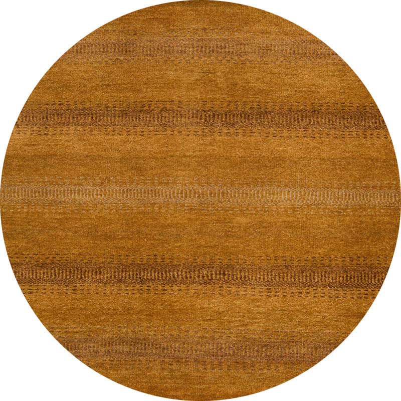 Abstract Indoor Rug, Round 7'