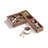 Acacia Wood Expandable Drawer Organizer and Box 4-Piece Set