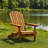 Geli Outdoor Adirondack Chair, Slatted Back, Wood-117664634