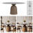 Ikerne Light Gray Sintered Stone Wooden Dining Table For 4/6/8-1442883747