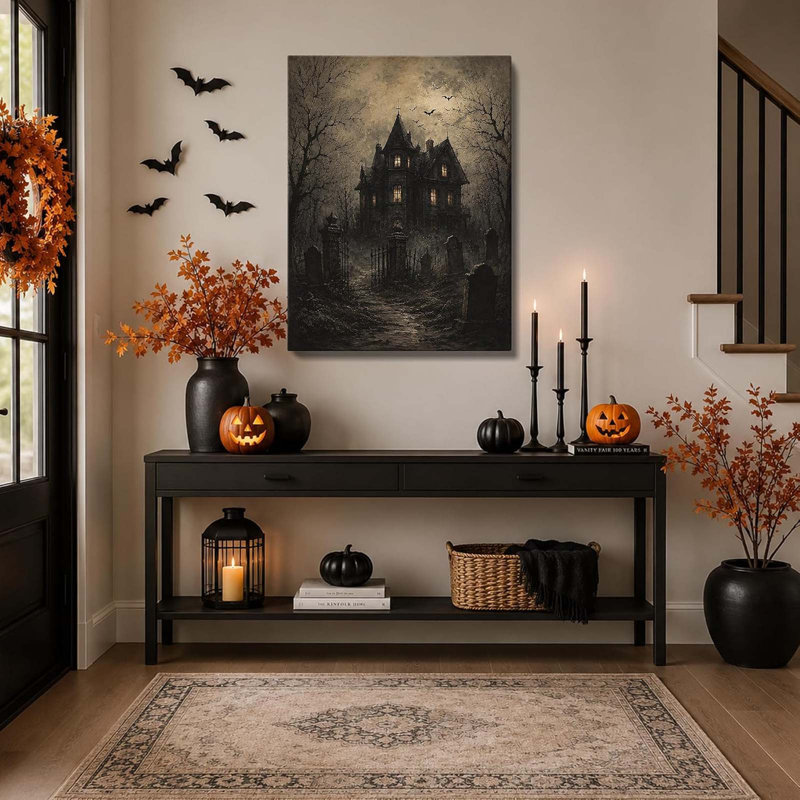 1 Piece Wrapped Canvas Wall Art