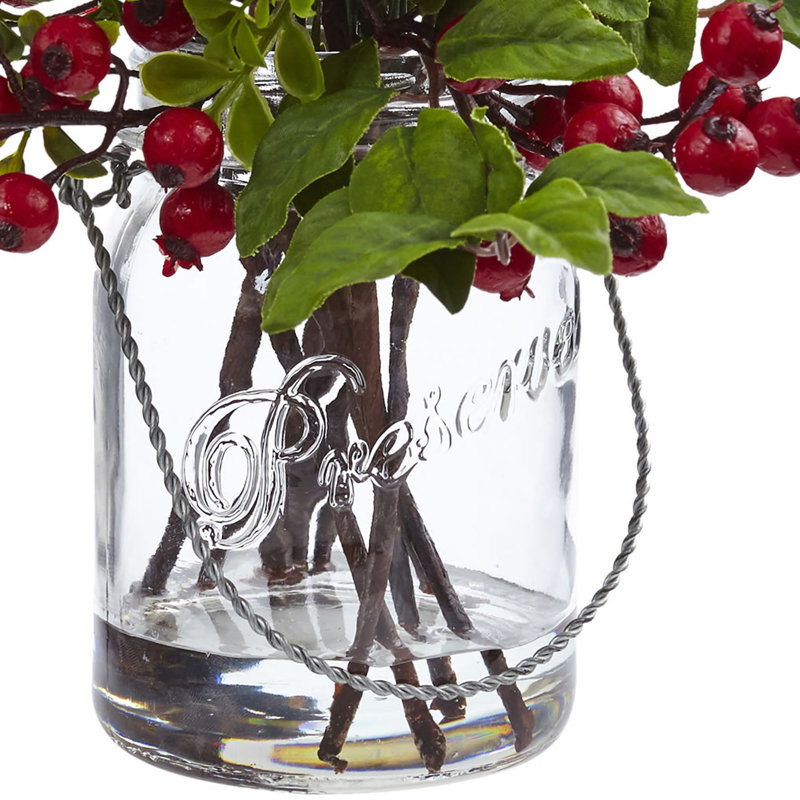 Arrangement floral mélangé dans un vase