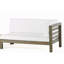 BANC D'angle droit et table basse, blanc-3216734