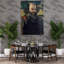 Autoportrait, vers 1873-1876. Estampe d'art mural abstraite contemporaine.-1578712546