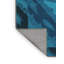 Tapis turquoise lavable à la machine Abstract 3177-1568955018