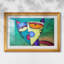 Chat céleste - Laura Barbosa - Impression encadrée sur mesure-1162987497-1162987499-1162987505