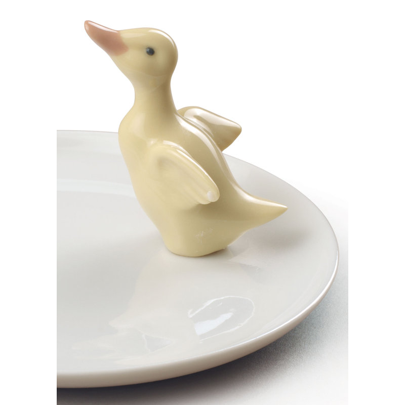 Assiette à pain et à beurre 4 po duck