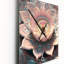 Horloge murale Quillin - Boho Mandala surdimensionnée-1486751387