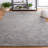 Marnell Geometric Hand Tufted Area Rug in Grey-2014945237