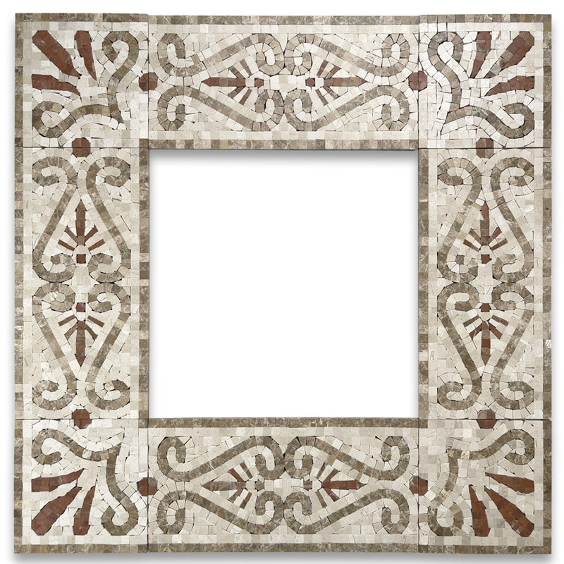 6" x 12" Marble Mosaic Wall & Floor Tile