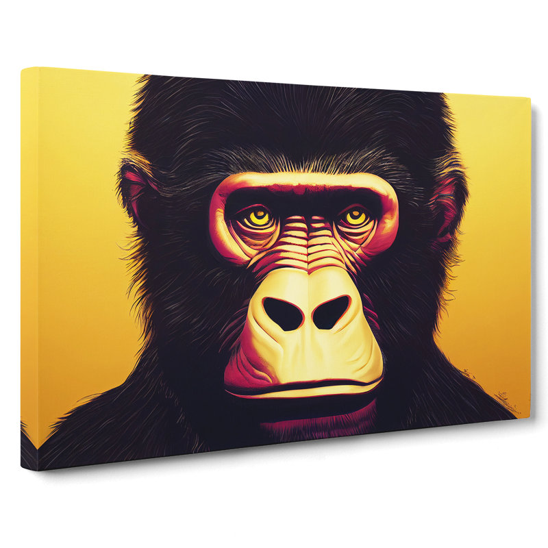 Gorilla Art Vol.3 - Wrapped Canvas, 35cm H x 50cm W x 3cm D