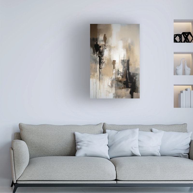 Po 2 - Impression sur toile tendue, H 24 po x l 16 po x P 2 po