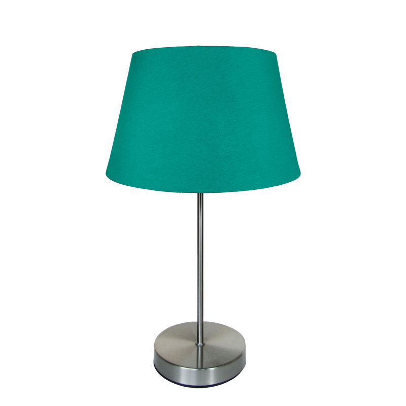 Ene Metal Table Lamp, Teal