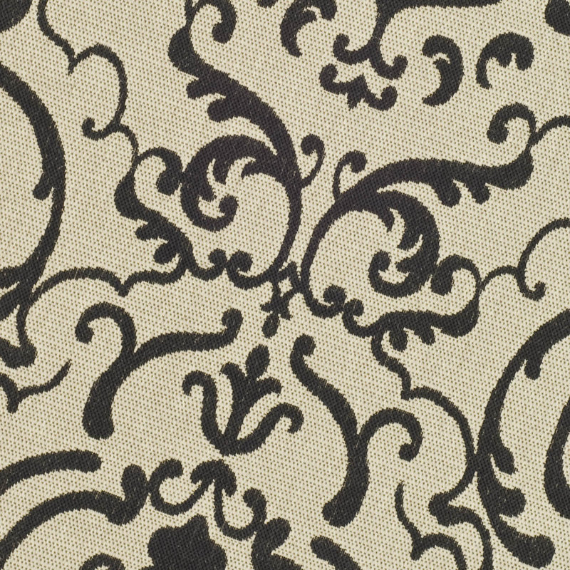 Herefordshire Performance Oriental Indoor/Outdoor Area Rug, Round 6'7"