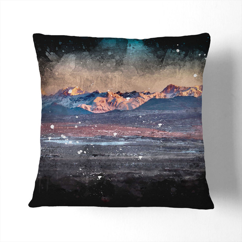 Square Throw Cushion, 40cm H x 40cm W x 15cm D, White