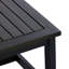 Ensemble de causeuse et table basse d'extérieur 2 pièces avec structure en bois d'acacia, textilène et coussins hydrofuges pour la terrasse et la cour-1213853360