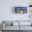 Art mural sur toile tendue - Art mural «Retro Cars» par John Roy pour le salon, la chambre à coucher ou le bureau - 10 x 19