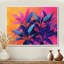 Décoration murale électrique Jungle électrique en couleurs néon Pop Art II - Plantes-35685269-210326739