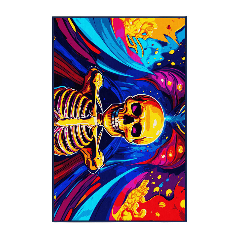 Vibrant Mirage Rug, Rectangle 8' x 12'