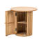 Table d'appoint en bois massif naturel Moxley-294678189-294678176