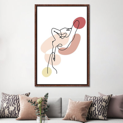 Nudité by Kiki C Landon - Print on Canvas
