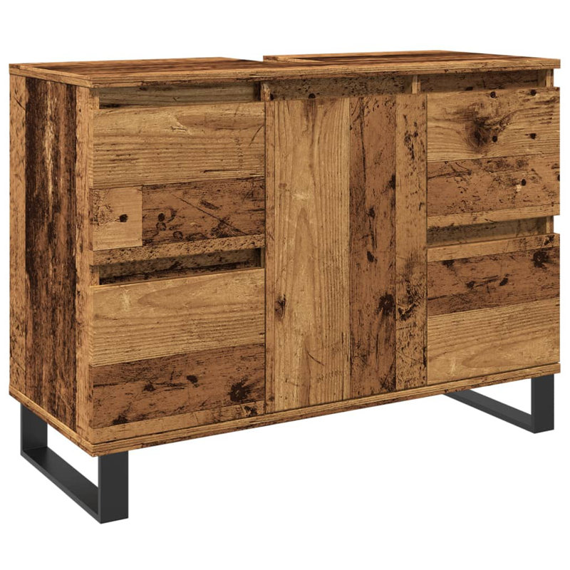 5-3 Under Sink Cabinet, Reclaimed Wood