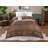 Superior Basketweave Striped Microfiber All-Season Reversible Down Alternative Comforter -313981431-313981427