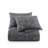 Design Studio Botanical Grey 4-Piece Stonewashed Jacquard Comforter Set-106461874