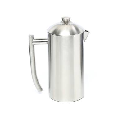 Cuisinox Double-Walled Stainless Steel French Press Coffee Maker, 1 Quart (32 oz)