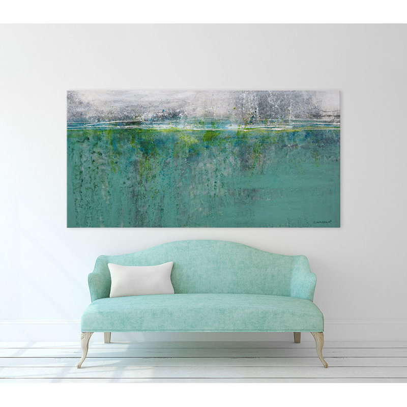 «Colorscape» par Carole Malcolm - reproduction sur toile