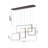 Larocca Brown LED Chandelier With Hanging Box Pendants