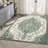 5x7 Vintage Area Rug Washable Rug Indoor Carpet for Living Room Playroom Bedroom Dining Room Office Green-2109529638-2109529817