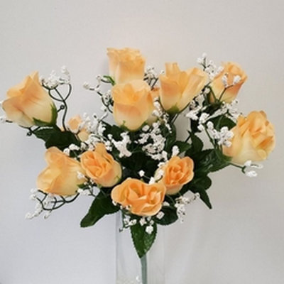 Fabric Rose Arrangement