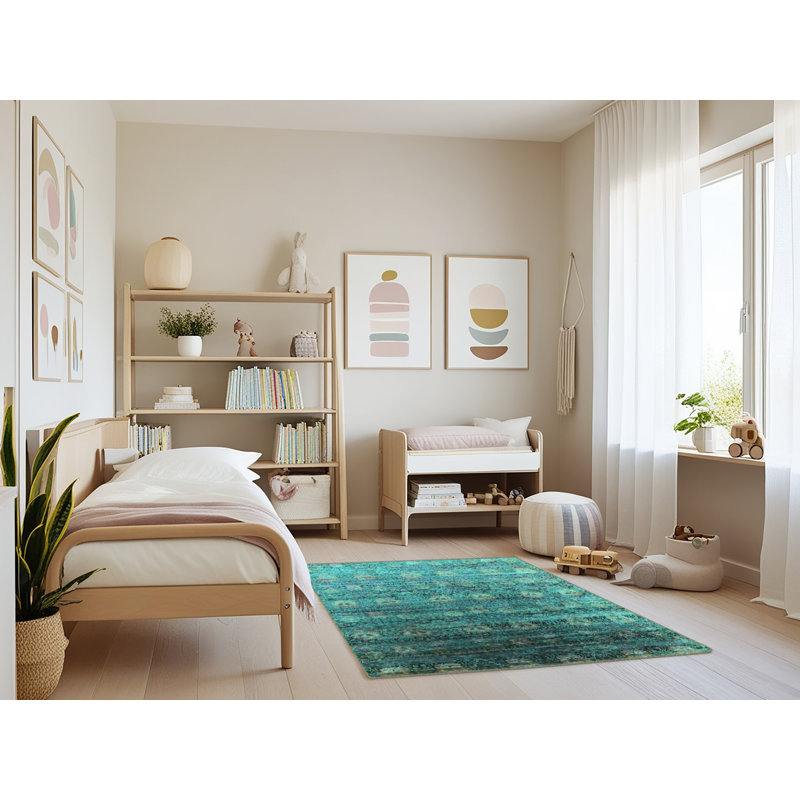 Cadey Abstract Indoor Rug, Rectangle 3' x 5'