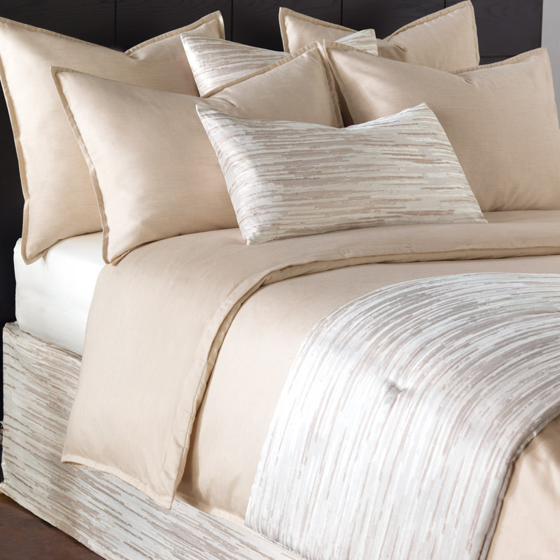 Pierce Duvet Cover, Twin Duvet Cover, Sand