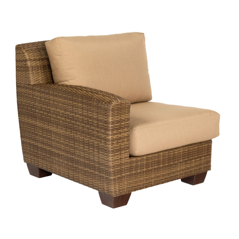 LAF Sectional End Unit, Sailcloth Salt