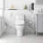 Felix 2- Piece Smart Toilet, Automatic Flushing, Heated Seat, Soft Close, ECO Mode, Remote Control (Seat Included)