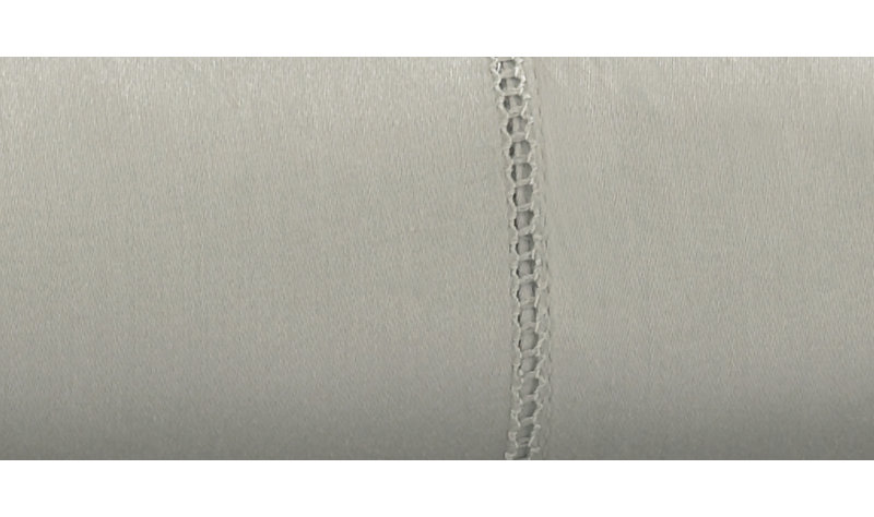 Fiona Sateen Flat Sheet, Gray, King Flat Sheet