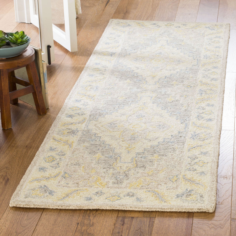 Sebrite Hand Tufted Wool Oriental Rug, Runner 2'3" x 7'