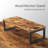 VillaGrove L-Shaped Metal Base Computer Desk-69236592