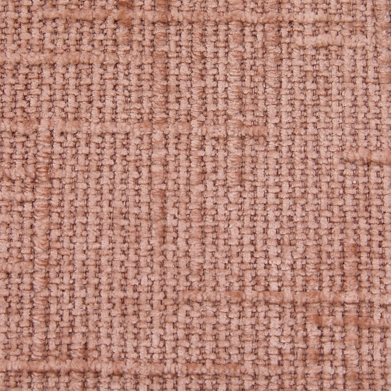 Chaise de baril de Chenille, Rose